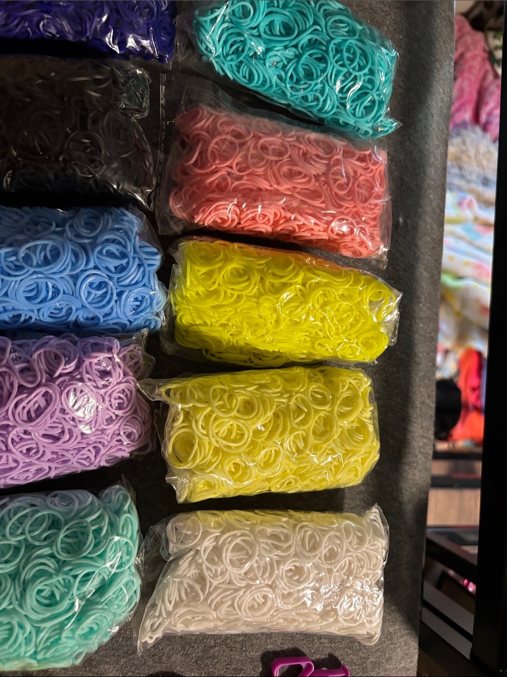 Assorted Color Craft Rubber Bands - Multicolor Pack - Picture 6 of 9